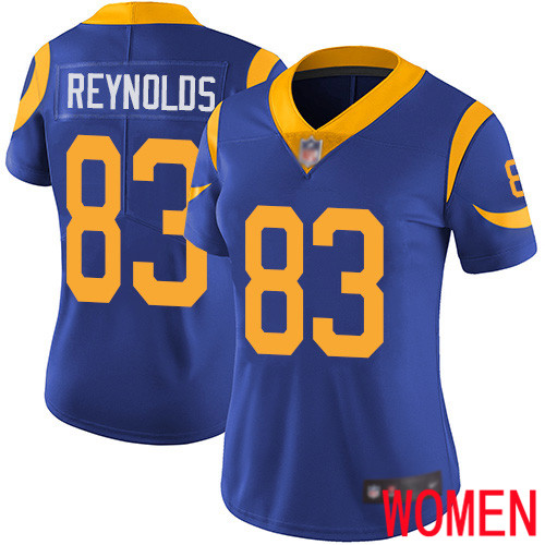 Los Angeles Rams Limited Royal Blue Women Josh Reynolds Alternate Jersey NFL Football 83 Vapor Untouchable